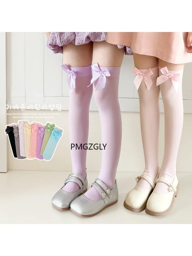 Girls Stockings * Pink Bow Kne - огляд і ціна Thigh High Sock Stay Up