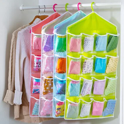 Hot 16Pockets WardrobePockets  - огляд і ціна Sock Organizer Tray