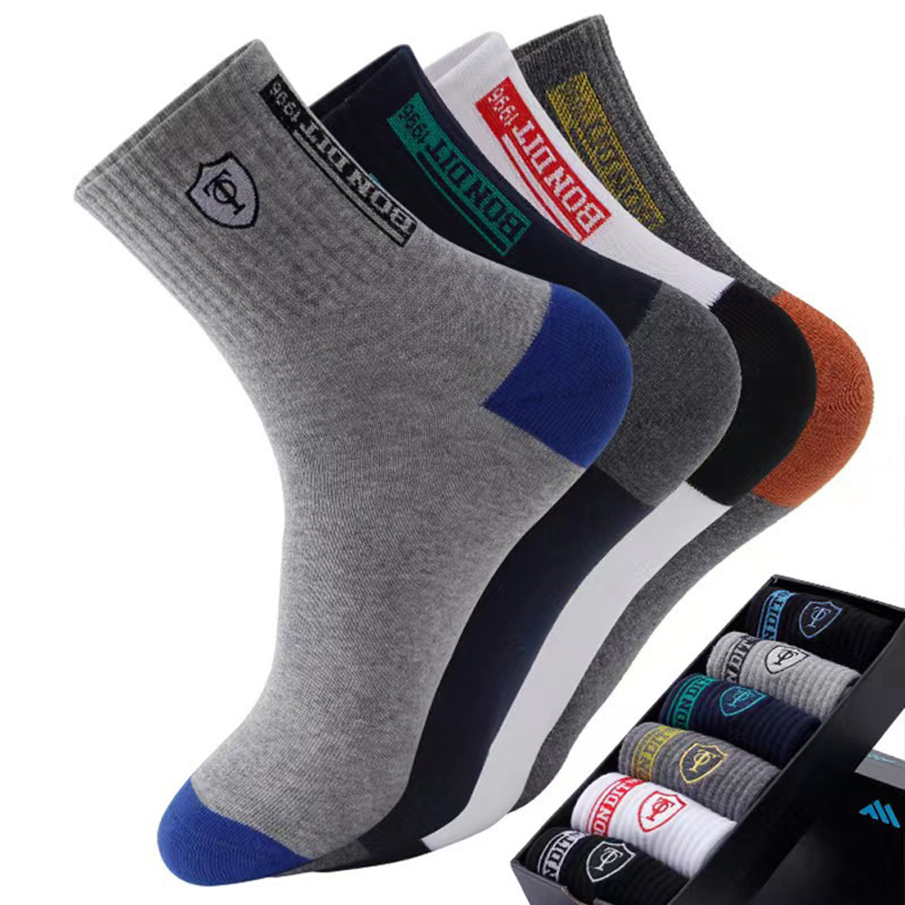 Men's 5/10-Pack Premium Therma - огляд і ціна Cotton Crew Sock Pack