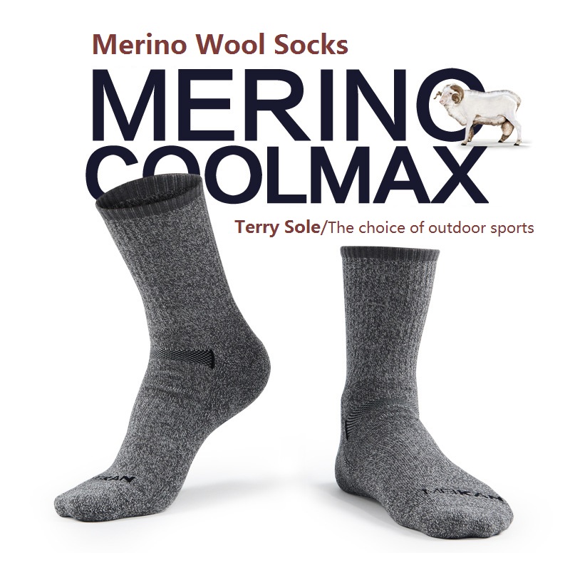 MEIKAN Men Merino Wool Socks C - огляд і ціна Wool Hiking Sock