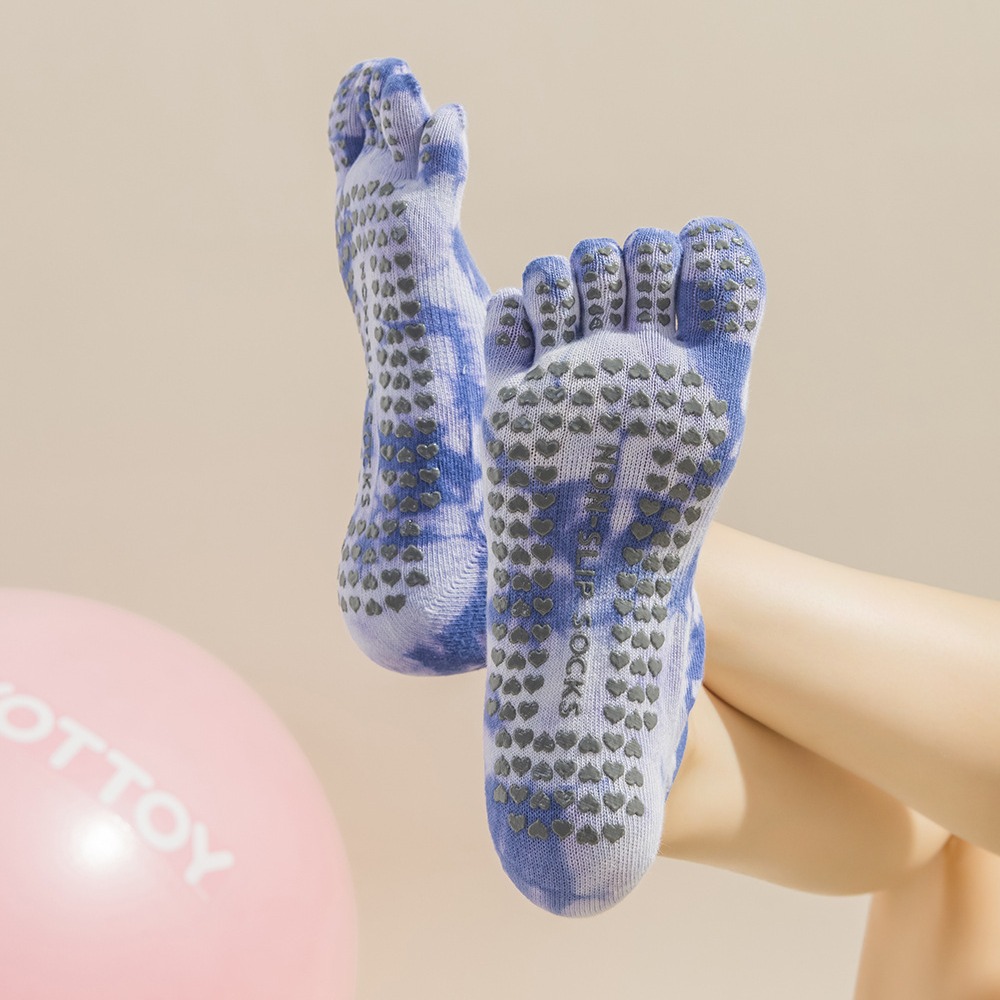 Tie-Dye Women's Five Finger Gr - огляд і ціна Grip Sock Yoga
