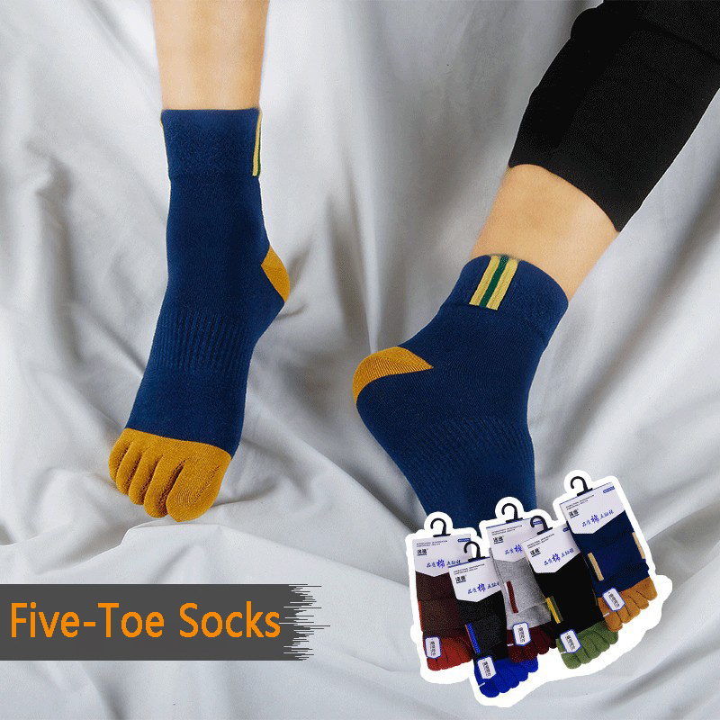 5 Pair Men's Casual Five-Toe C - огляд і ціна Toe Sock Split