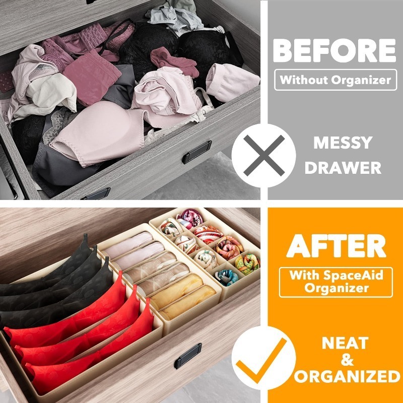 Sports Bra Underwear Organizer - огляд і ціна Sock Organizer Tray