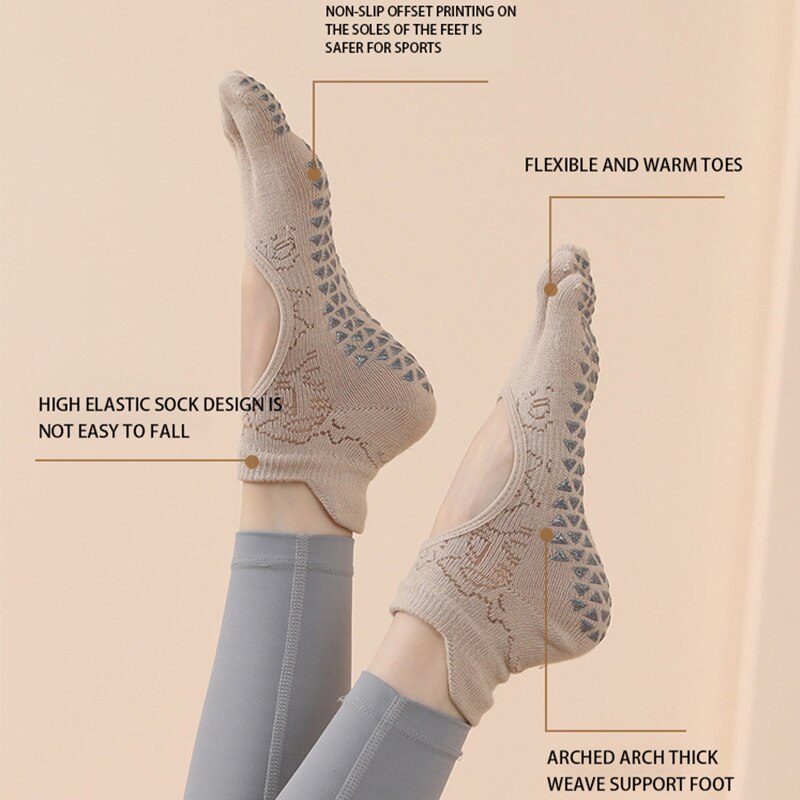 Women Yoga Toe Socks High Qual - огляд і ціна Grip Sock Yoga