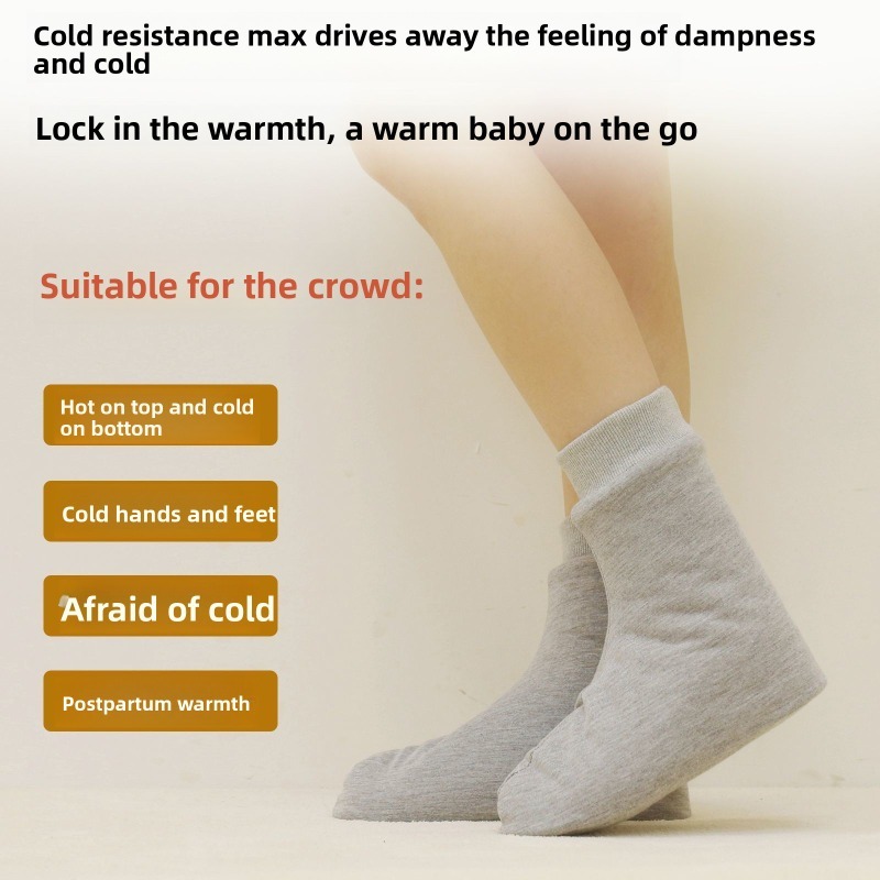 Xinjiang Cotton Thick Thermal  - огляд і ціна Thermal Sock Winter