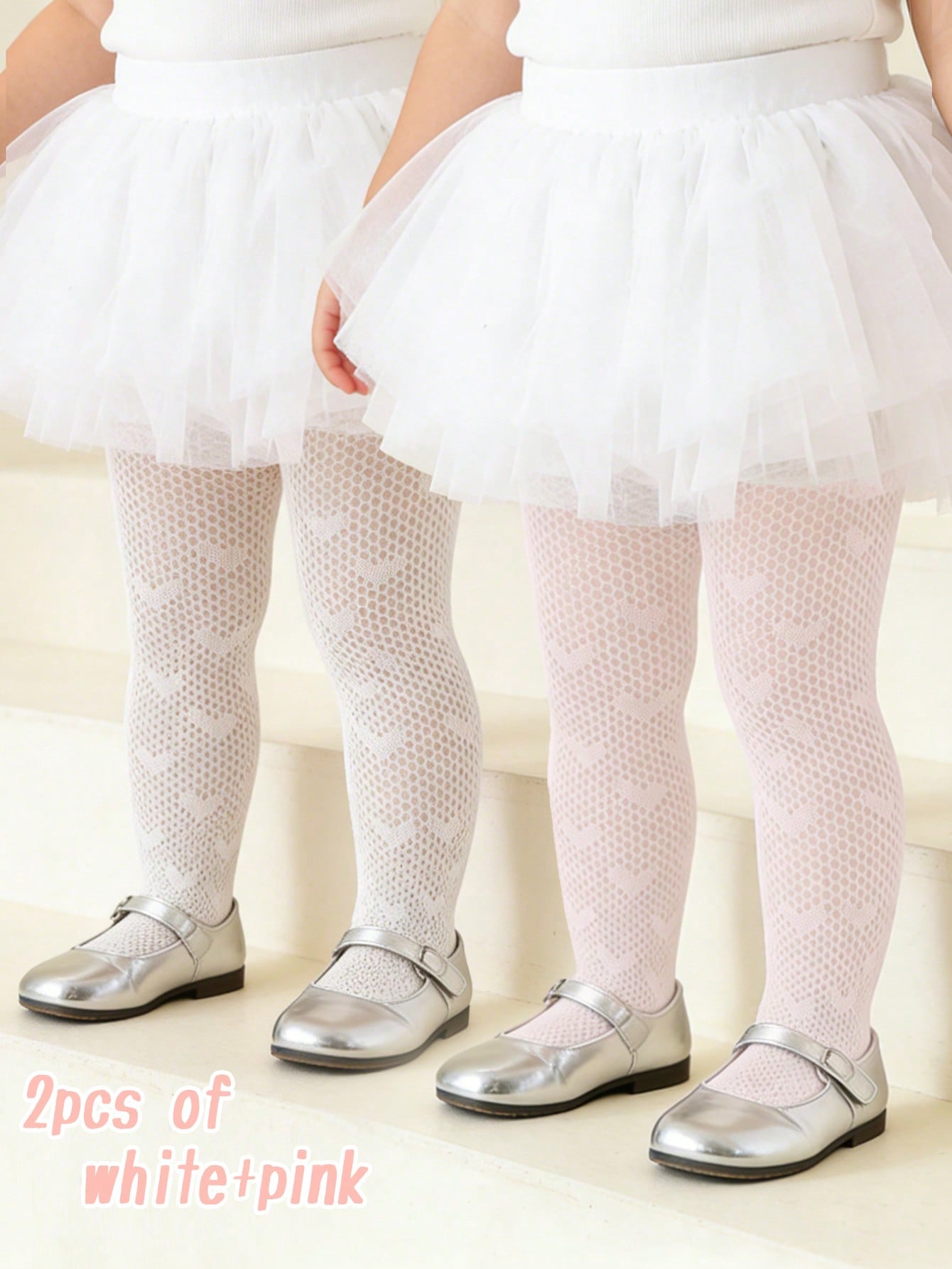 2Pcs Toddler Girls Heart Patte - огляд і ціна Tights Pantyhose Sheer