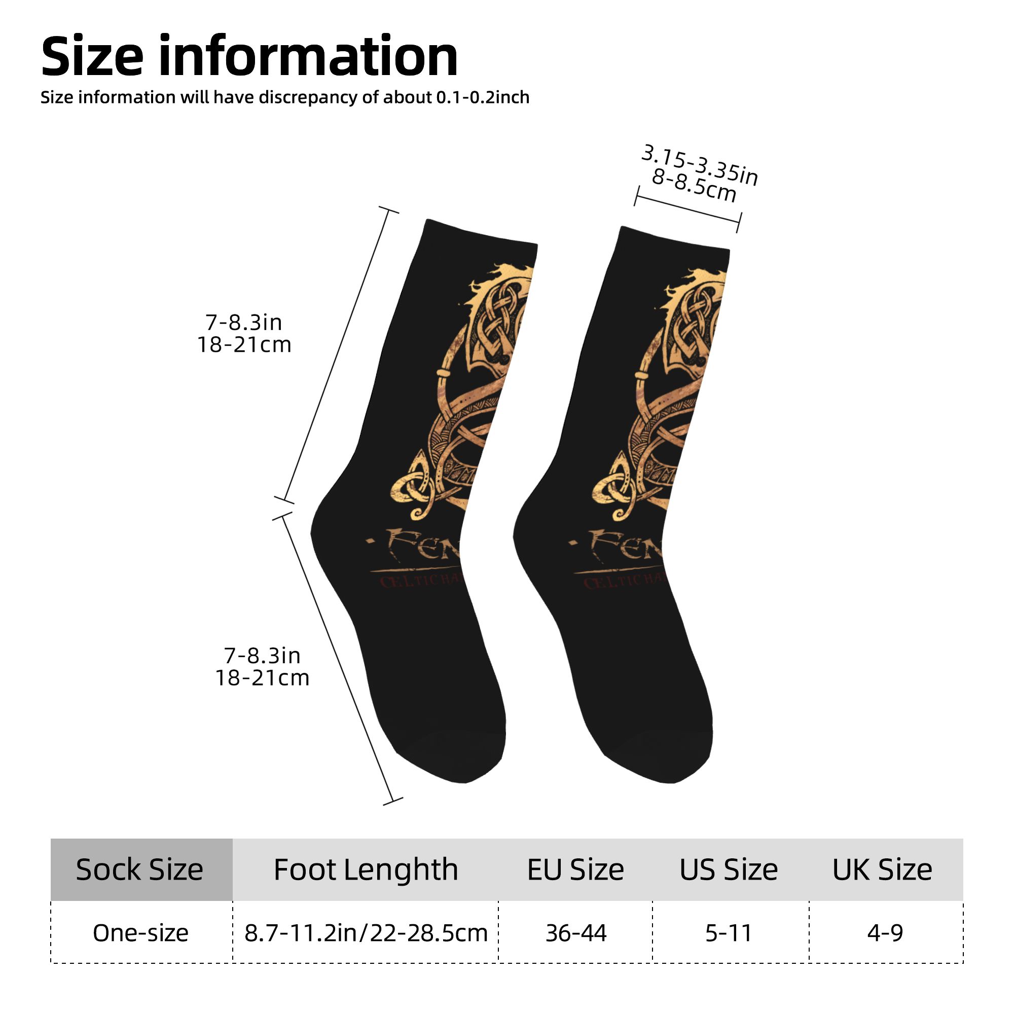 Custom Viking Valhalla Fenrir  - огляд і ціна Dress Sock Men