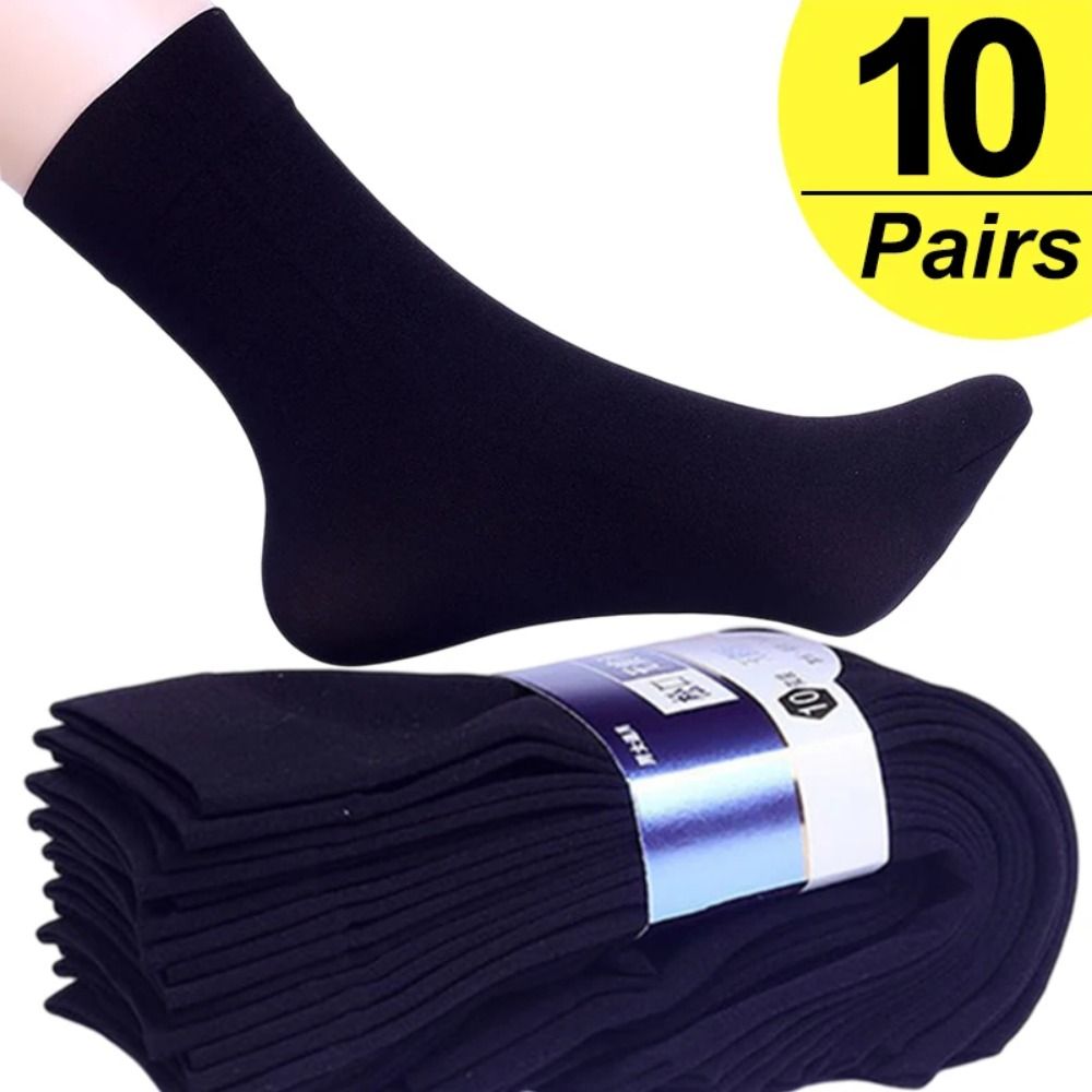 10pairs New Breathable Men Ice - огляд і ціна Silk Sock Bamboo