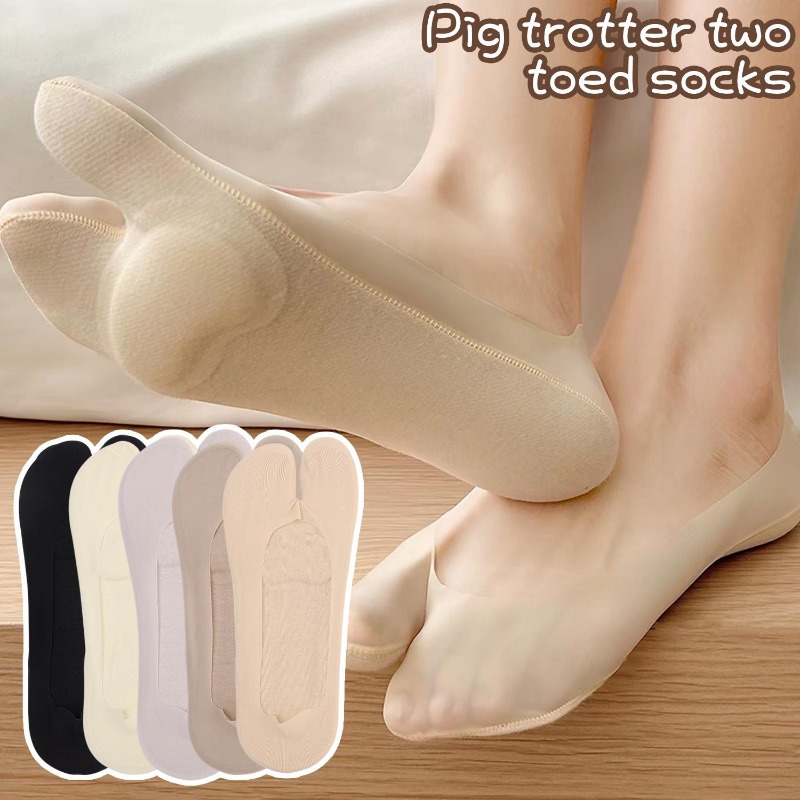 1/5pairs Two Toe Split Socks I - огляд і ціна Toe Sock Split