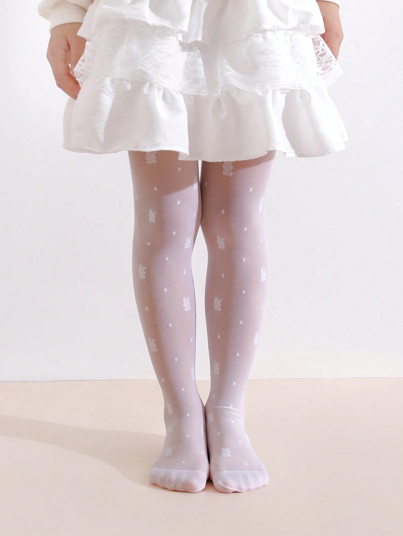 2Pack Toddler Girl Rabbit Prin - огляд і ціна Tights Pantyhose Sheer