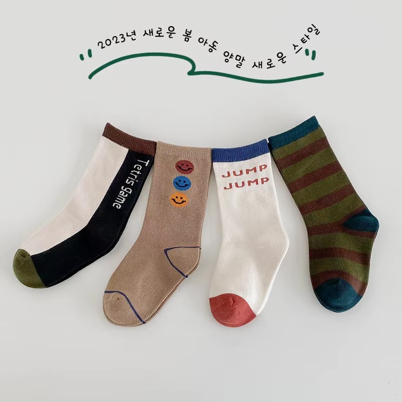 3-12T  Boys Socks Spring Fashi - огляд і ціна Cotton Crew Sock Pack