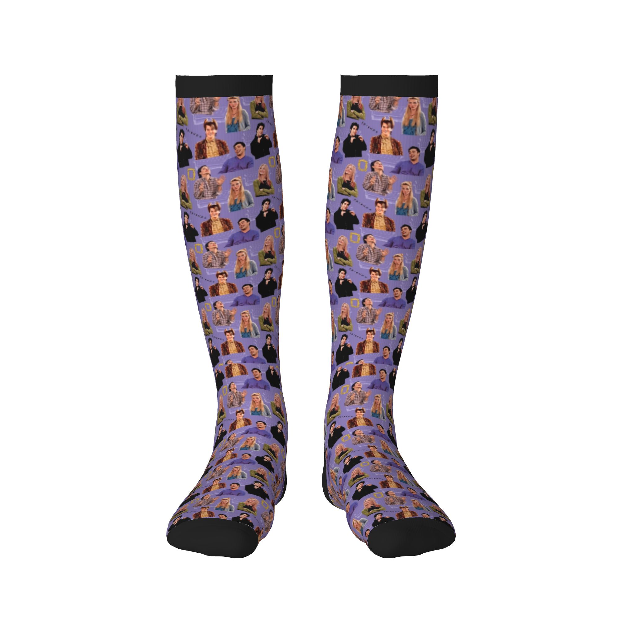 Friends Symbol Collage TV Show - огляд і ціна No Show Sock Women