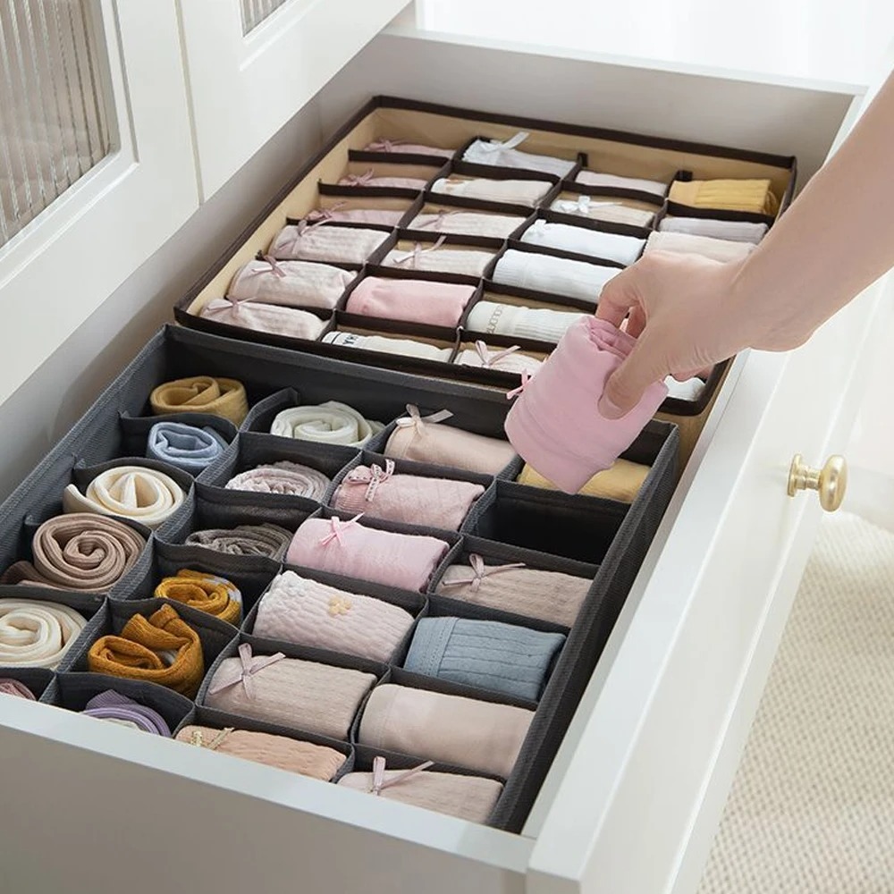Organizer For Underwear Socks  - огляд і ціна Sock Organizer Tray