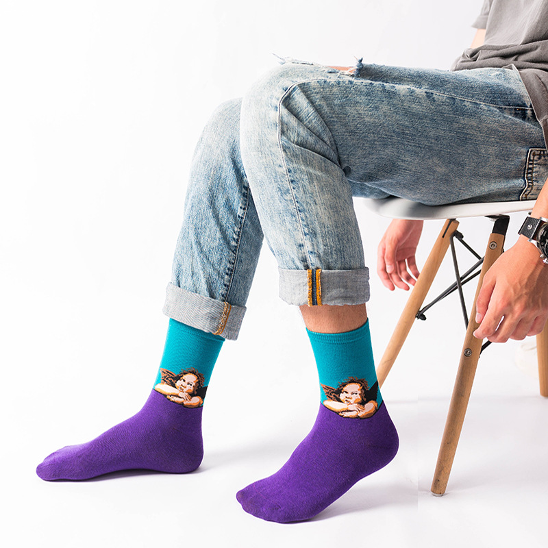 7 Pairs Lot Pack Dropshipping  - огляд і ціна Cotton Crew Sock Pack