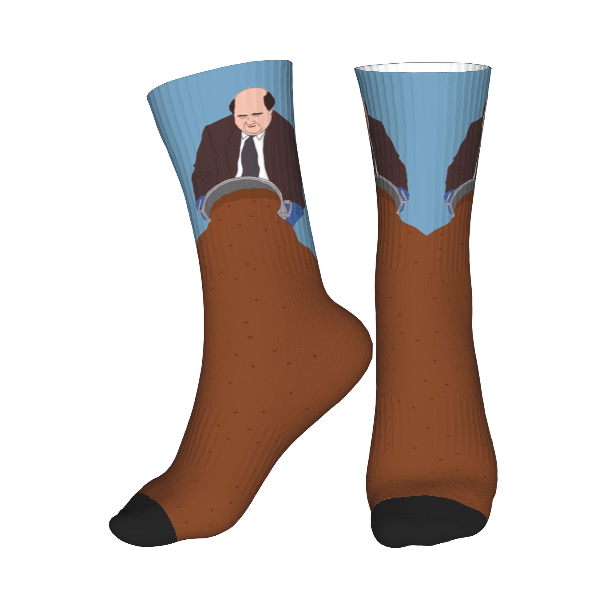 TV Show The Office Kevin's Fam - огляд і ціна Dress Sock Men