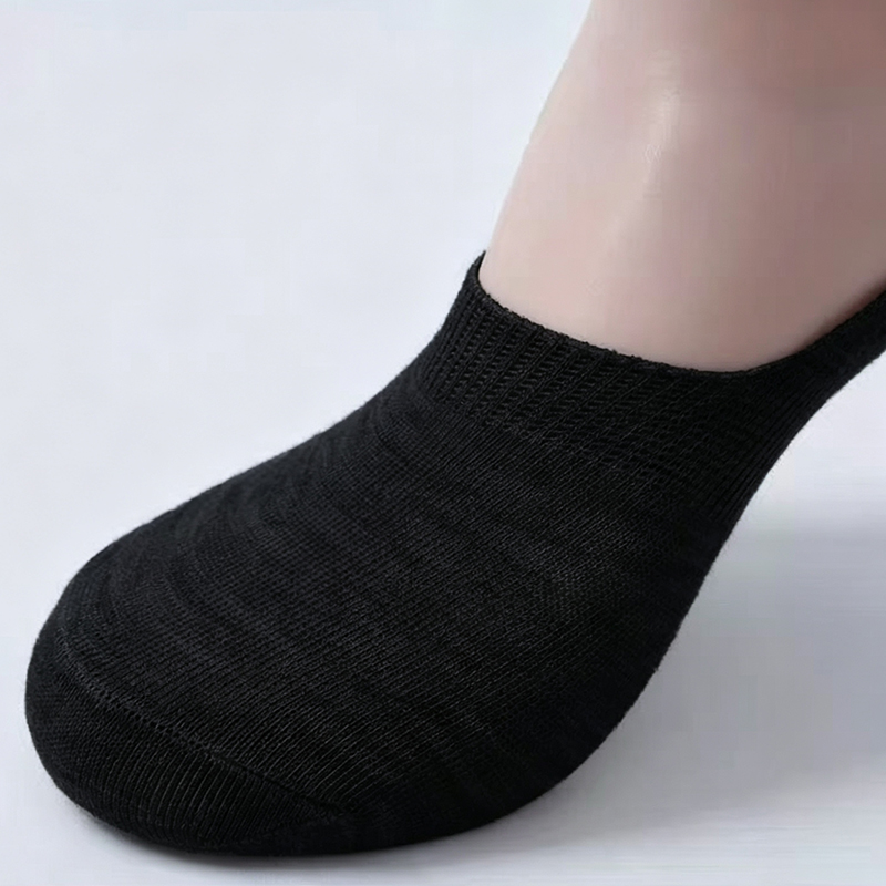 1/5/10 Pairs B&W No Show Socks - огляд і ціна No Show Sock Women