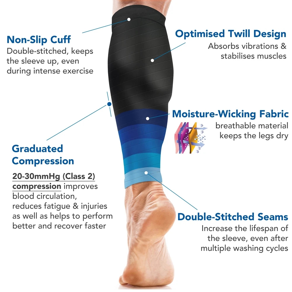 1Pair Calf Compression Sleeve  - огляд і ціна Compression Sleeve Calf