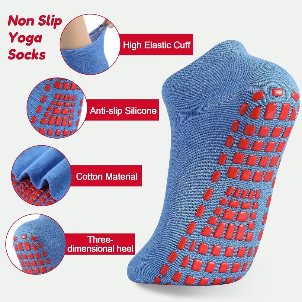 Non-Slip Yoga and Pilates Sock - огляд і ціна Grip Sock Yoga