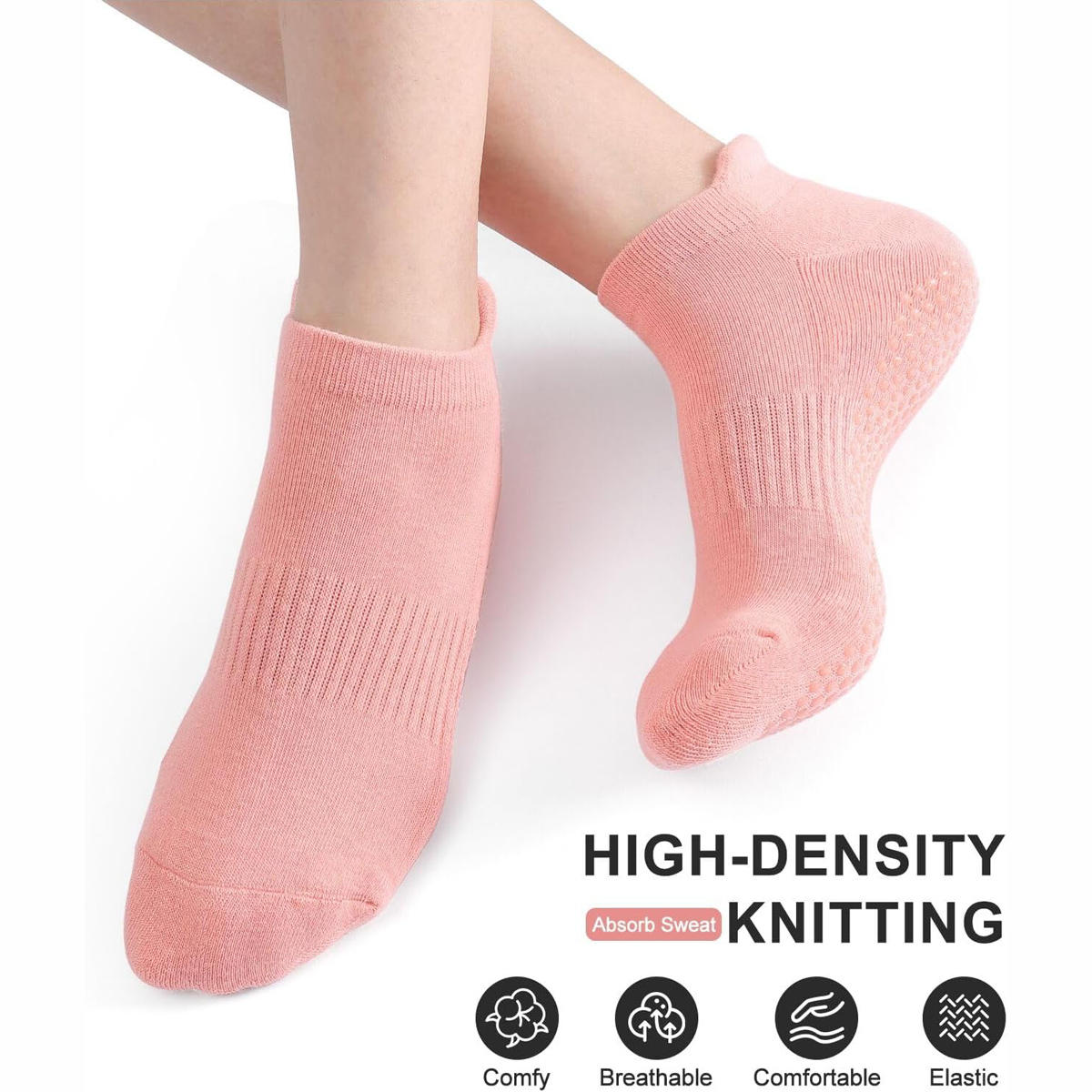 6 Pairs Yoga Socks for Women P - огляд і ціна Grip Sock Yoga