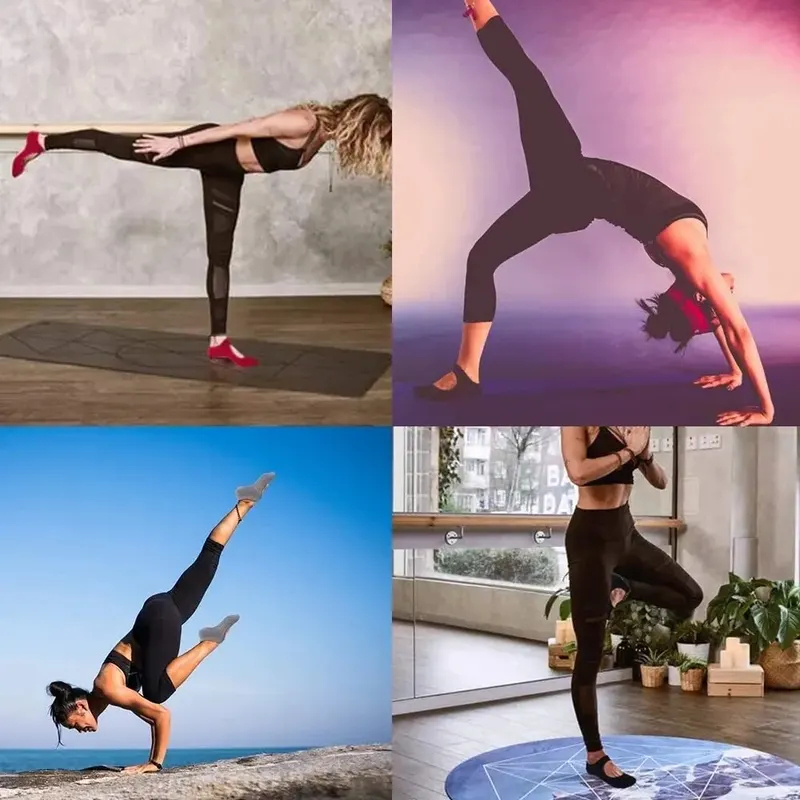 Backless Non-slip Fitness Yoga - огляд і ціна Grip Sock Yoga