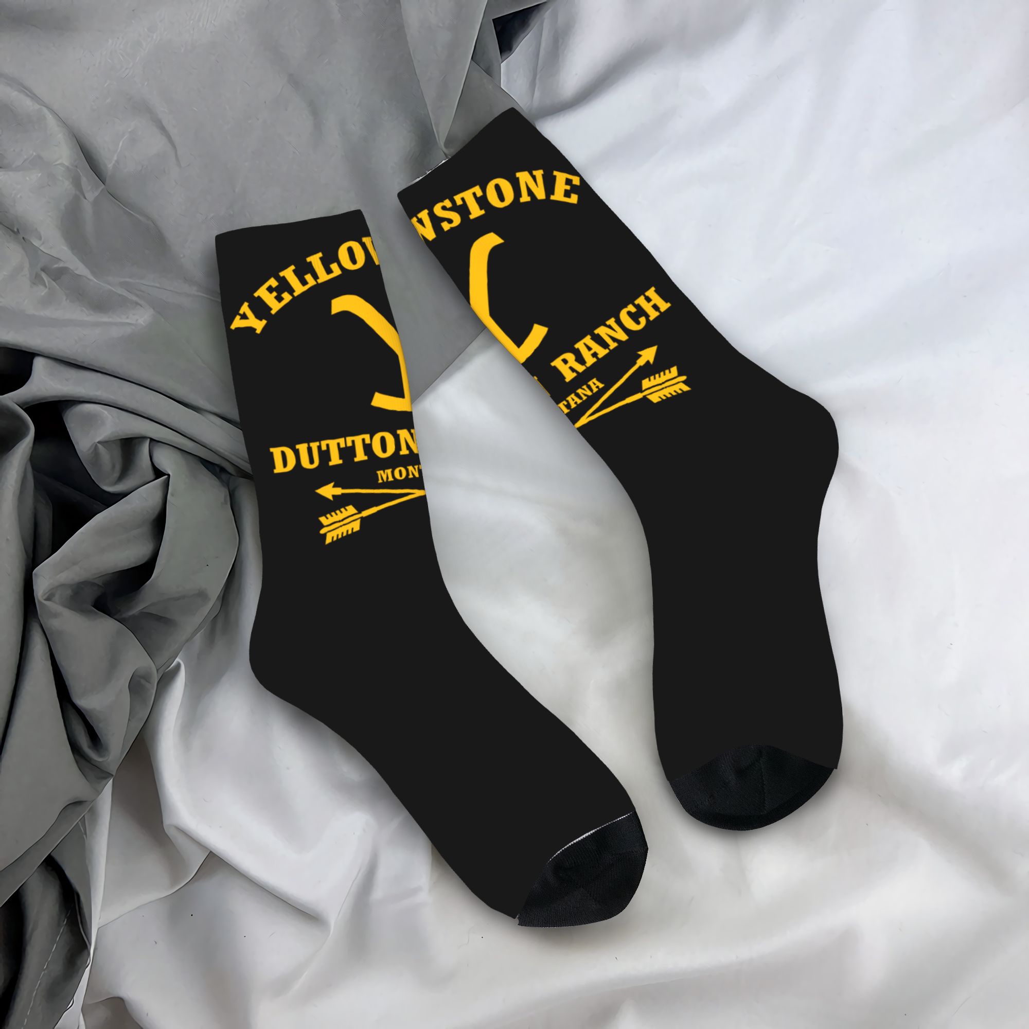 Custom Yellowstone Dutton Ranc - огляд і ціна Dress Sock Men