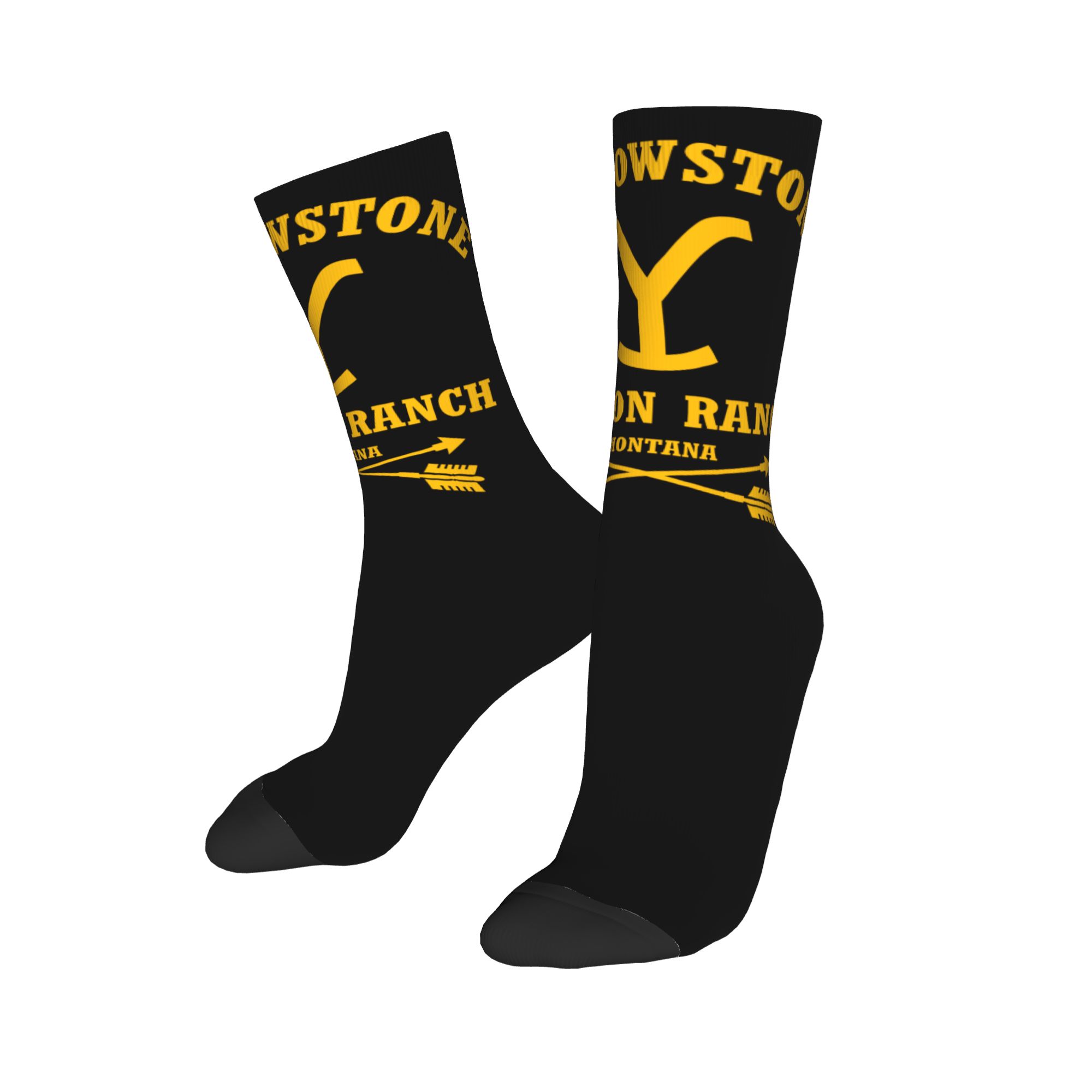Custom Yellowstone Dutton Ranc - огляд і ціна Dress Sock Men