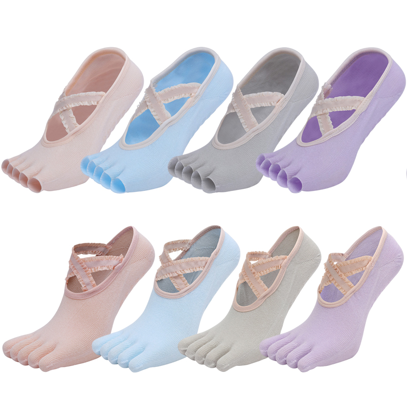 Five Finger Yoga Socks Lace Cr - огляд і ціна Grip Sock Yoga
