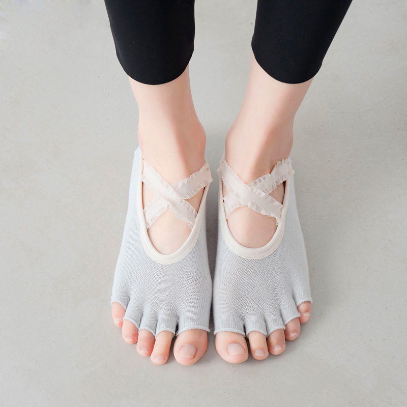 Five Finger Yoga Socks Lace Cr - огляд і ціна Grip Sock Yoga
