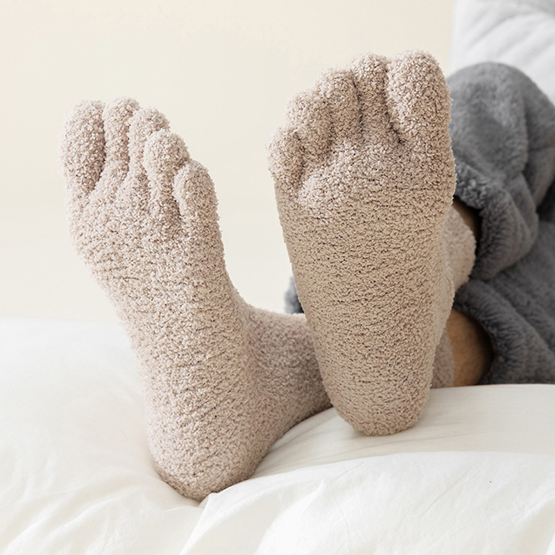 1/5 Pairs Mans Thermal Toe Soc - огляд і ціна Thermal Sock Winter